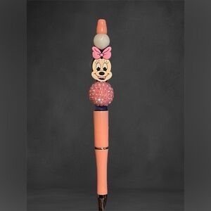 Minnie Mouse Beaded and Embellished Pens